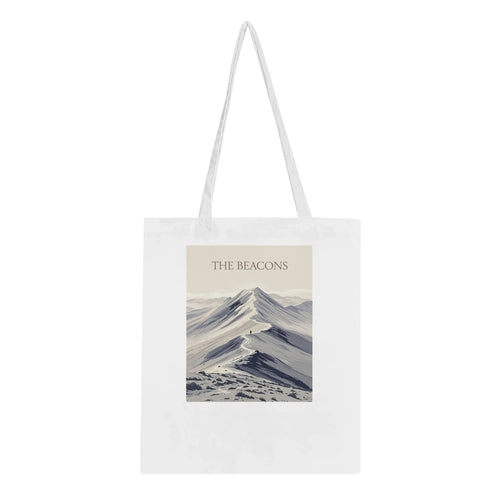 Brecon Beacons Pen Y Fan Ridgeline Cotton Shopper UK — Tote Bag | Wild Thread Co UK
