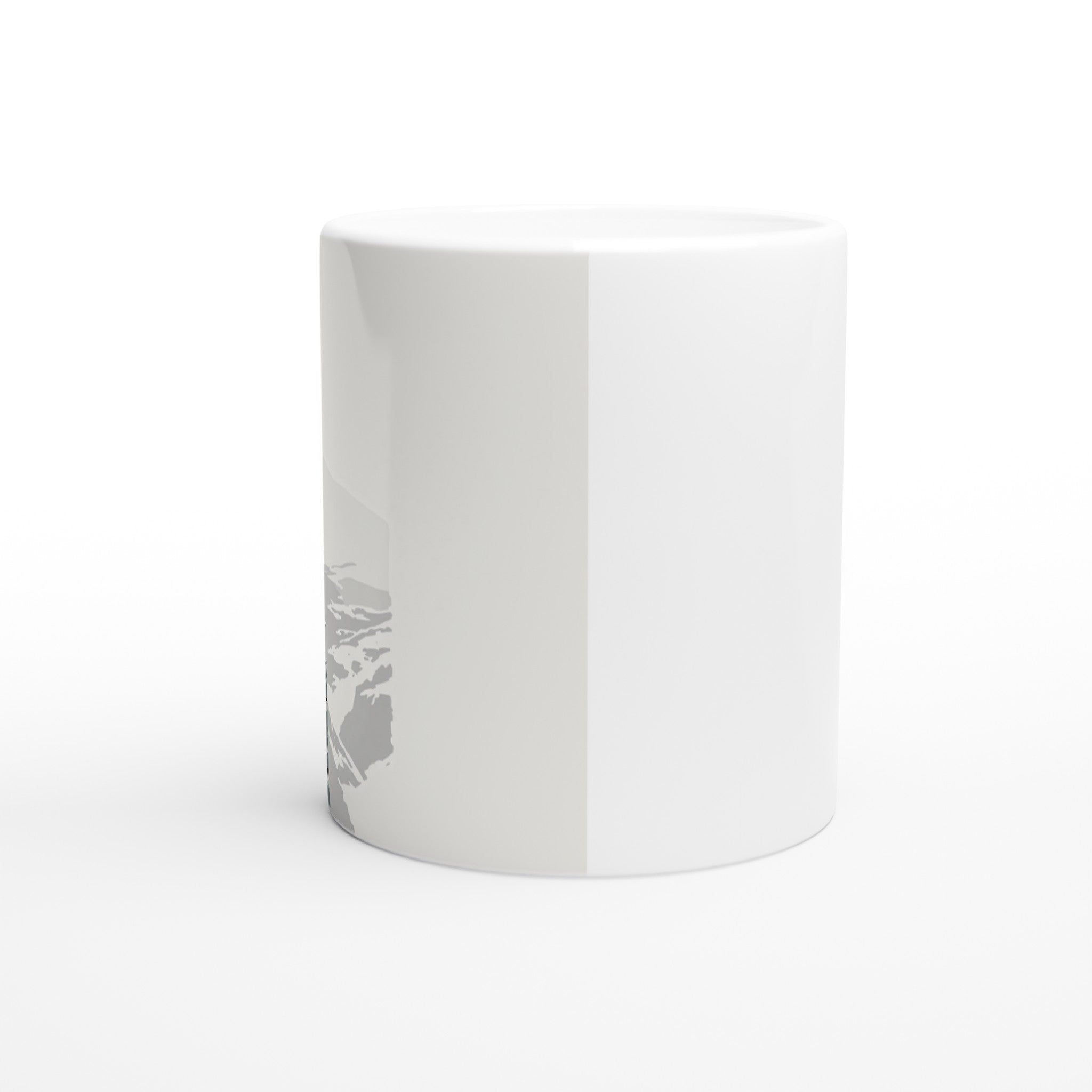 Coalfield Mining Heritage Lamp Helmet Coffee Tea Ceramic 11oz Mug Cer Mug — detail view | Wild Thread Co