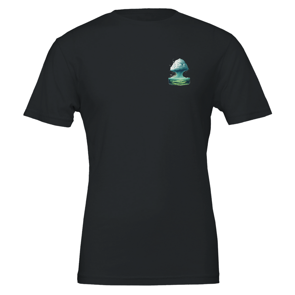 Summer Thunderstorm Valley Anvil Cloud T-Shirt Unisex Cotton Tee UK — T-Shirt | Wild Thread Co UK