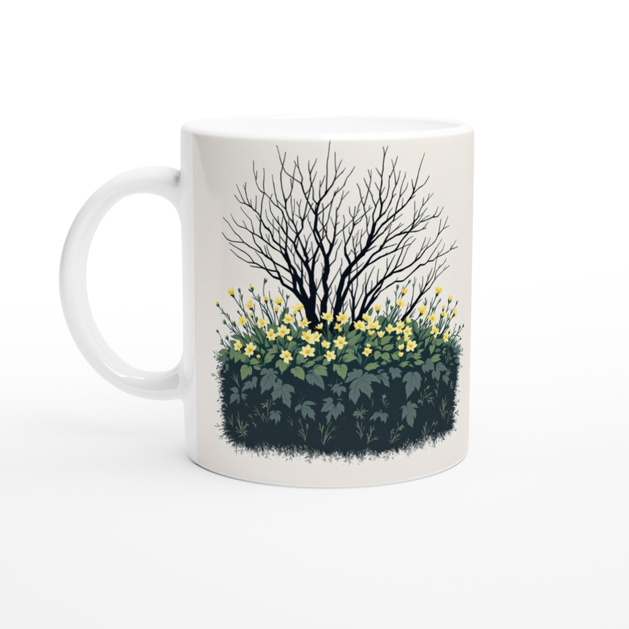 Primrose Spring First Hedge Bank Coffee Tea Ceramic 11oz — Mug | Wild Thread Co UK