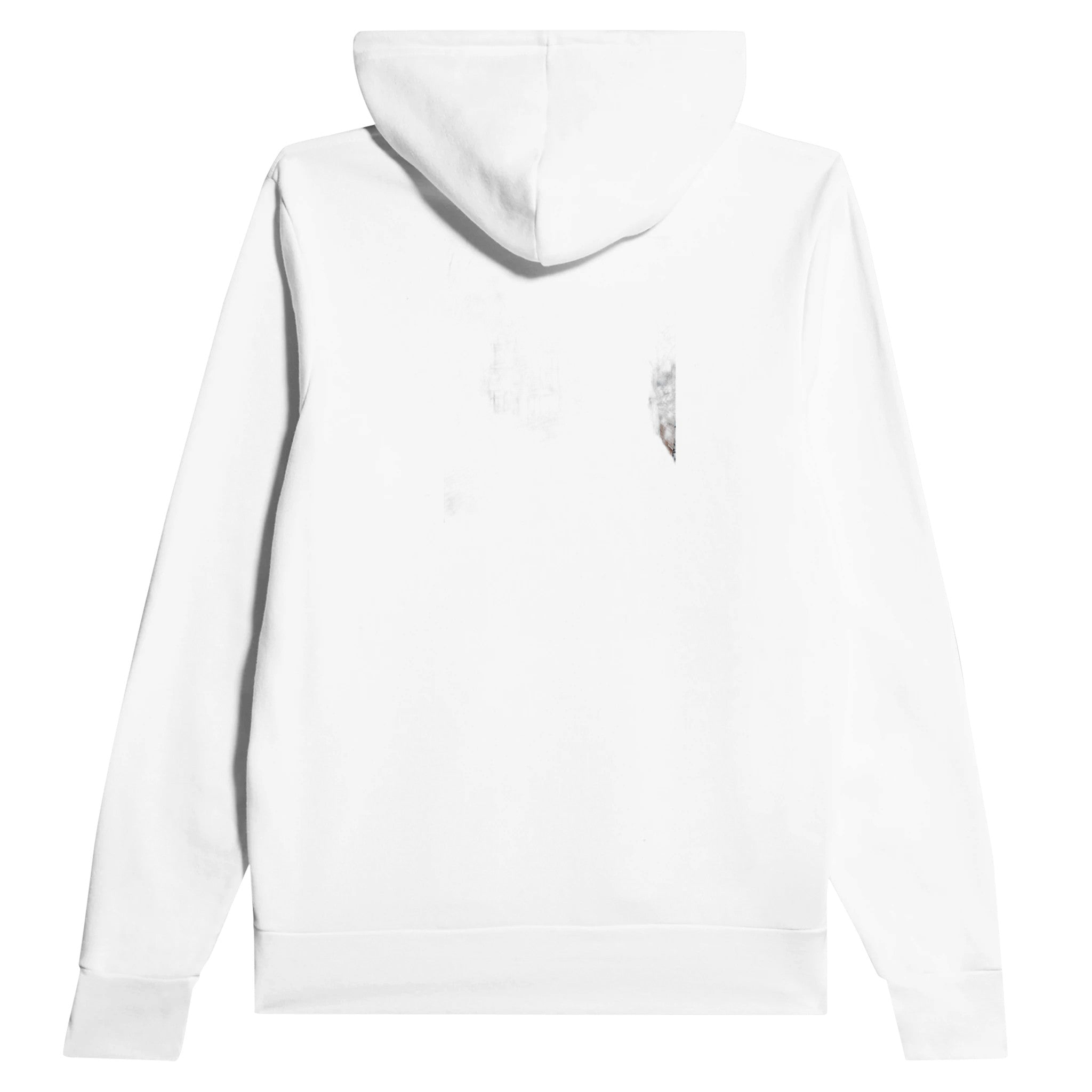 Snowfall Village Pub Light Hoodie Pullover Unisex Cotton UK Hoodie — detail view | Wild Thread Co