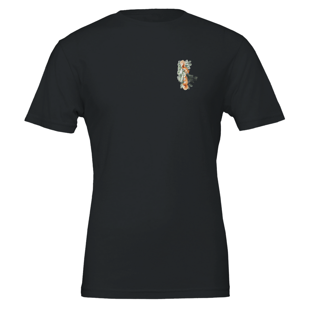 Red Squirrel Formby Pine T-Shirt Unisex Cotton Tee UK — T-Shirt | Wild Thread Co UK