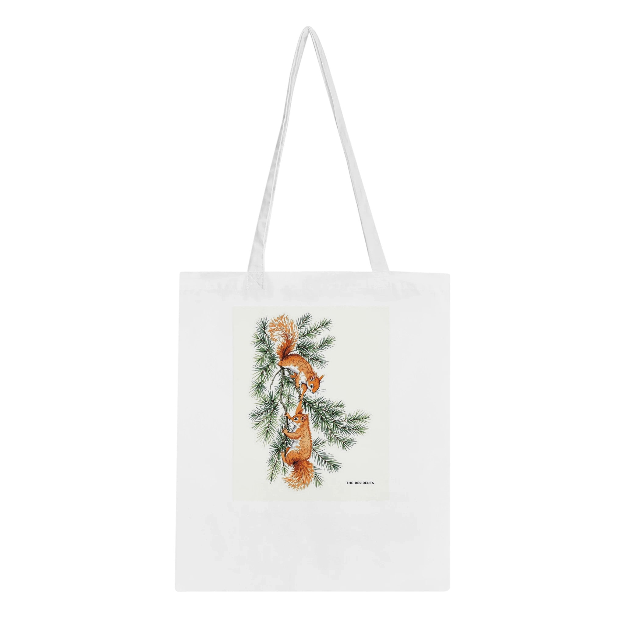Red Squirrel Formby Pine Cotton Shopper UK Tote Bag UK Gift — Tote Bag | Wild Thread Co UK