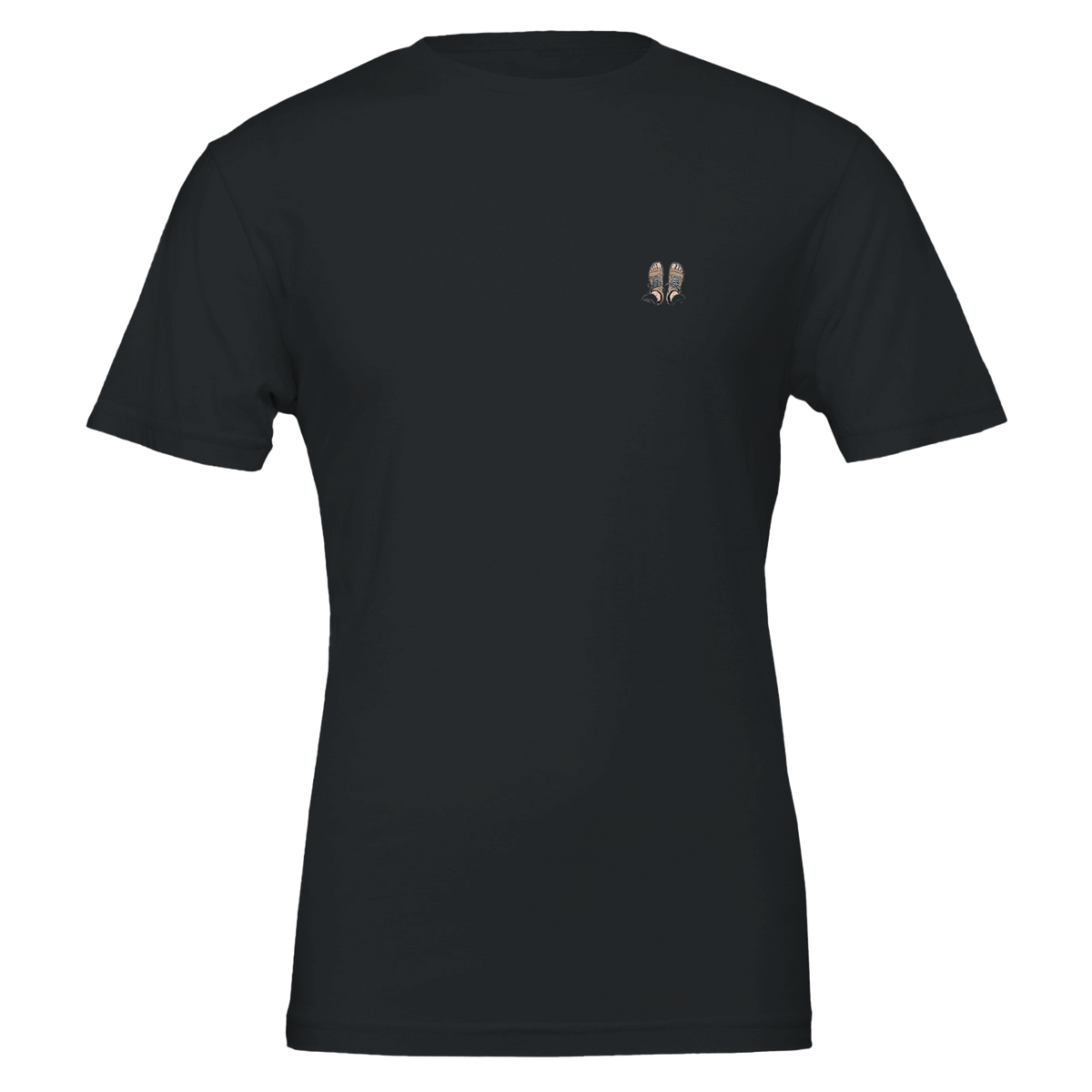 Long Distance Walker Blister Humour T-Shirt Unisex Cotton Tee UK T-Shirt — detail view | Wild Thread Co