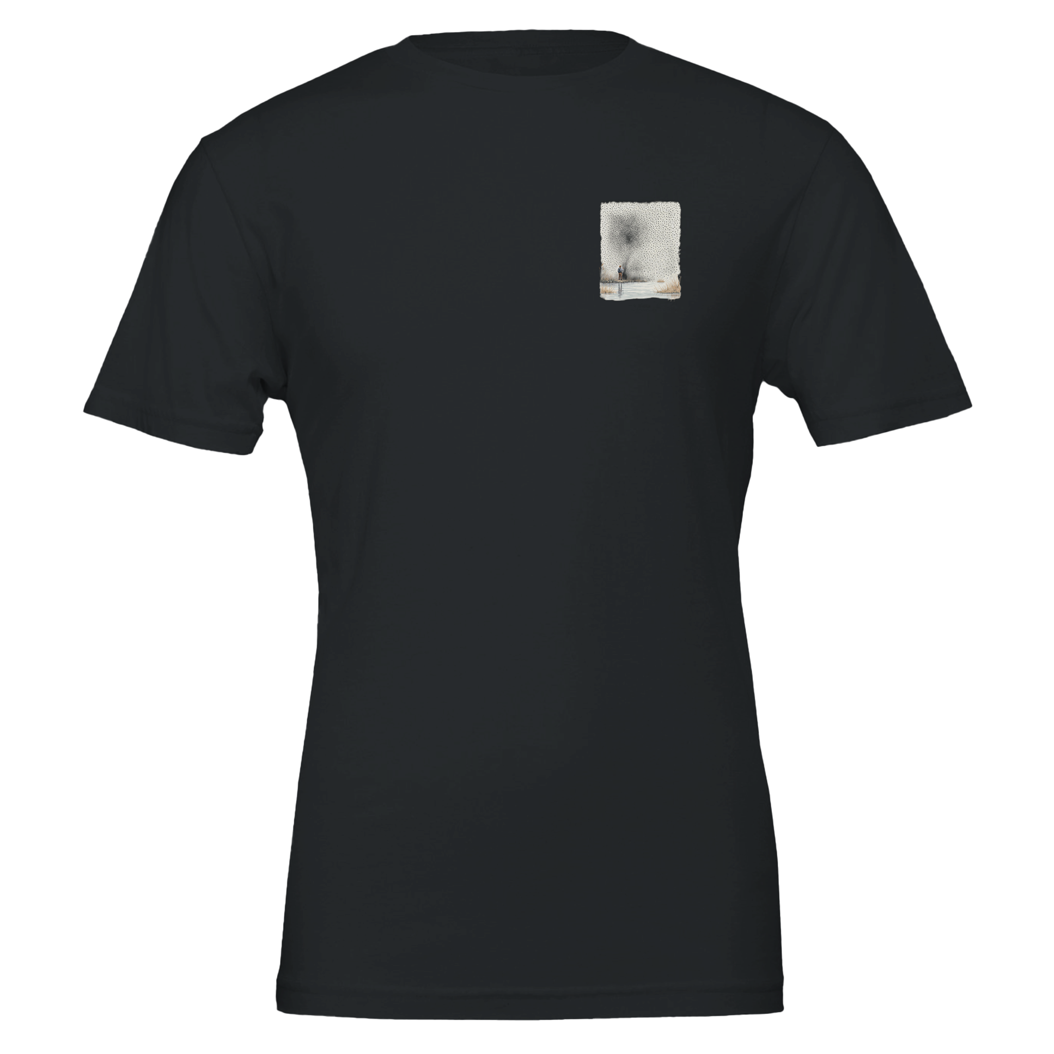 Chalk Stream Trout Rising Mayfly T-Shirt Unisex Cotton Tee UK — T-Shirt | Wild Thread Co UK
