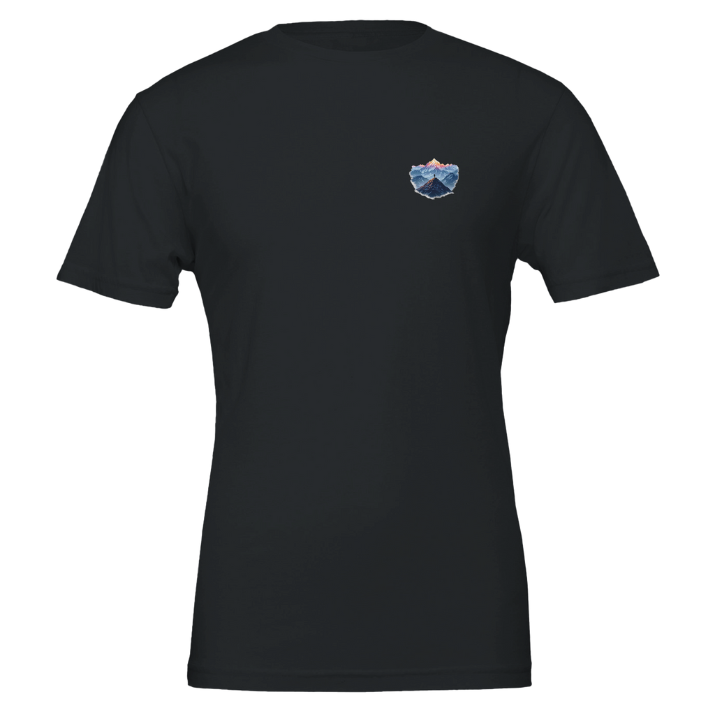 New Day Mountain Light Alpenglow T-Shirt Unisex Cotton Tee UK — T-Shirt | Wild Thread Co UK