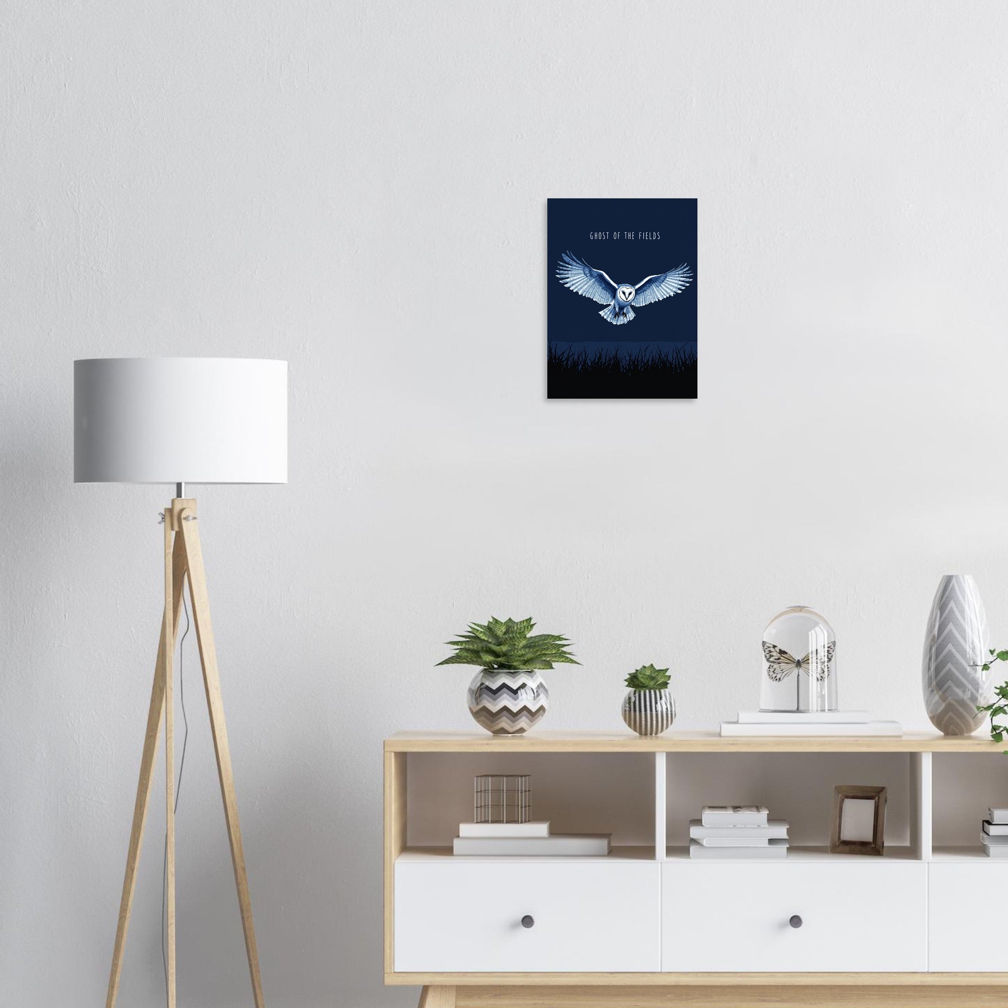 Barn Owl Gift UK Art Print — Art Print | Wild Thread Co UK