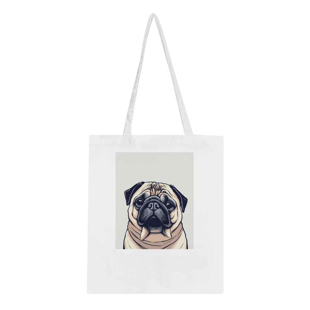 Pug Life Cotton Shopper UK — Tote Bag | Wild Thread Co UK