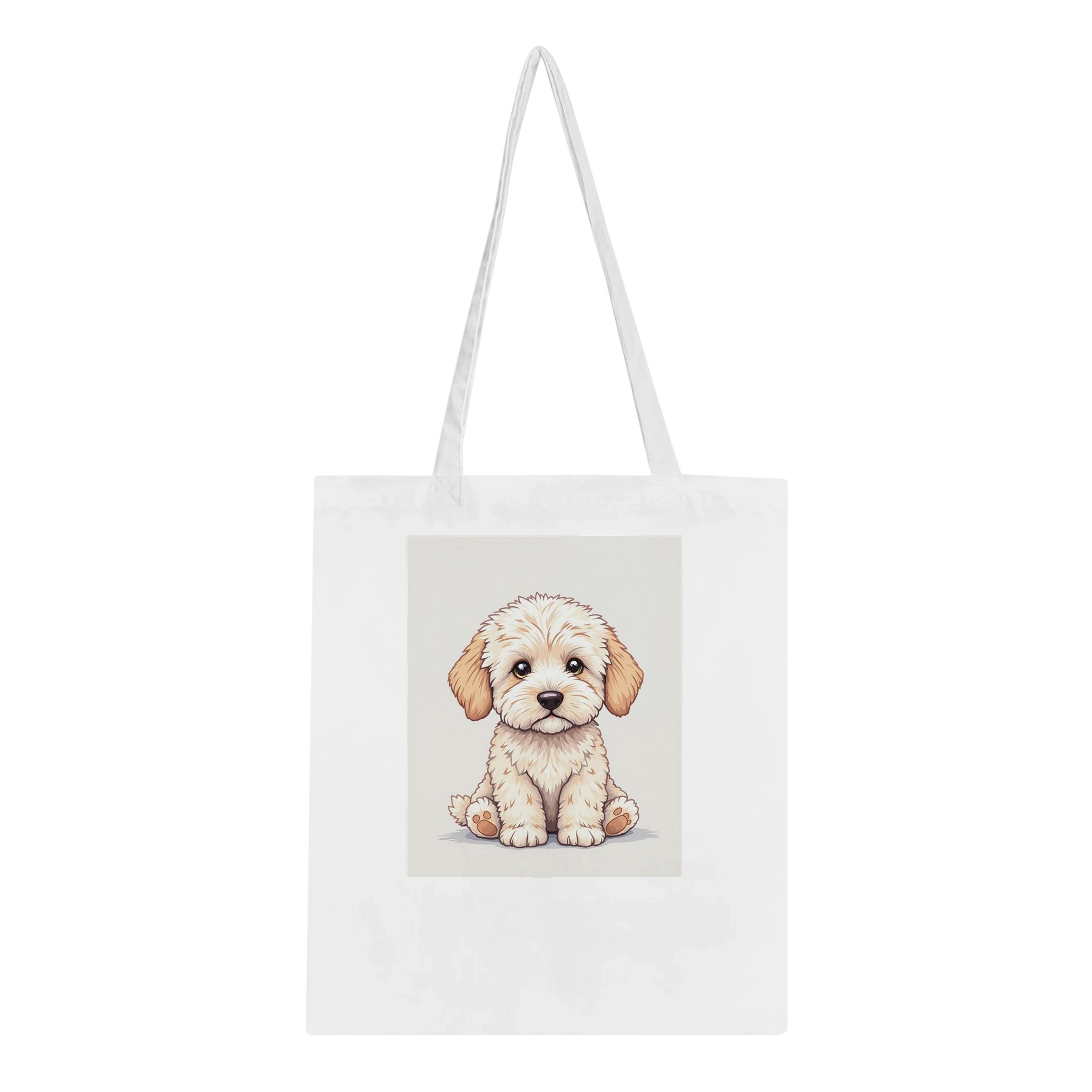 Cockapoo Fluffy Tote Bag Cotton Shopper UK — Tote Bag | Wild Thread Co UK