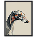 Greyhound Art Deco — Framed Art Print | Wild Thread Co UK