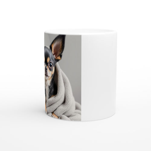 chihuahua attitude Coffee Tea Ceramic 11oz Mug UK Gift Mug — detail view | Wild Thread Co