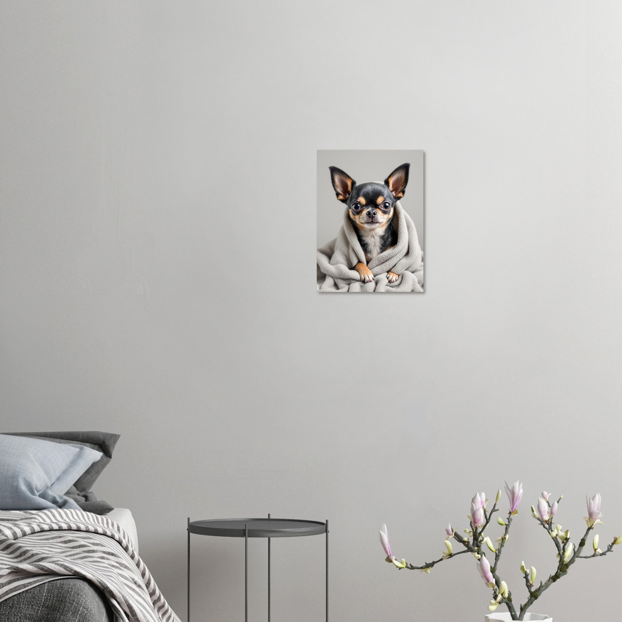 Chihuahua Attitude Art Wall Art UK Art Art Print Poster Wall Art UK UK Gift Art Print — detail view | Wild Thread Co