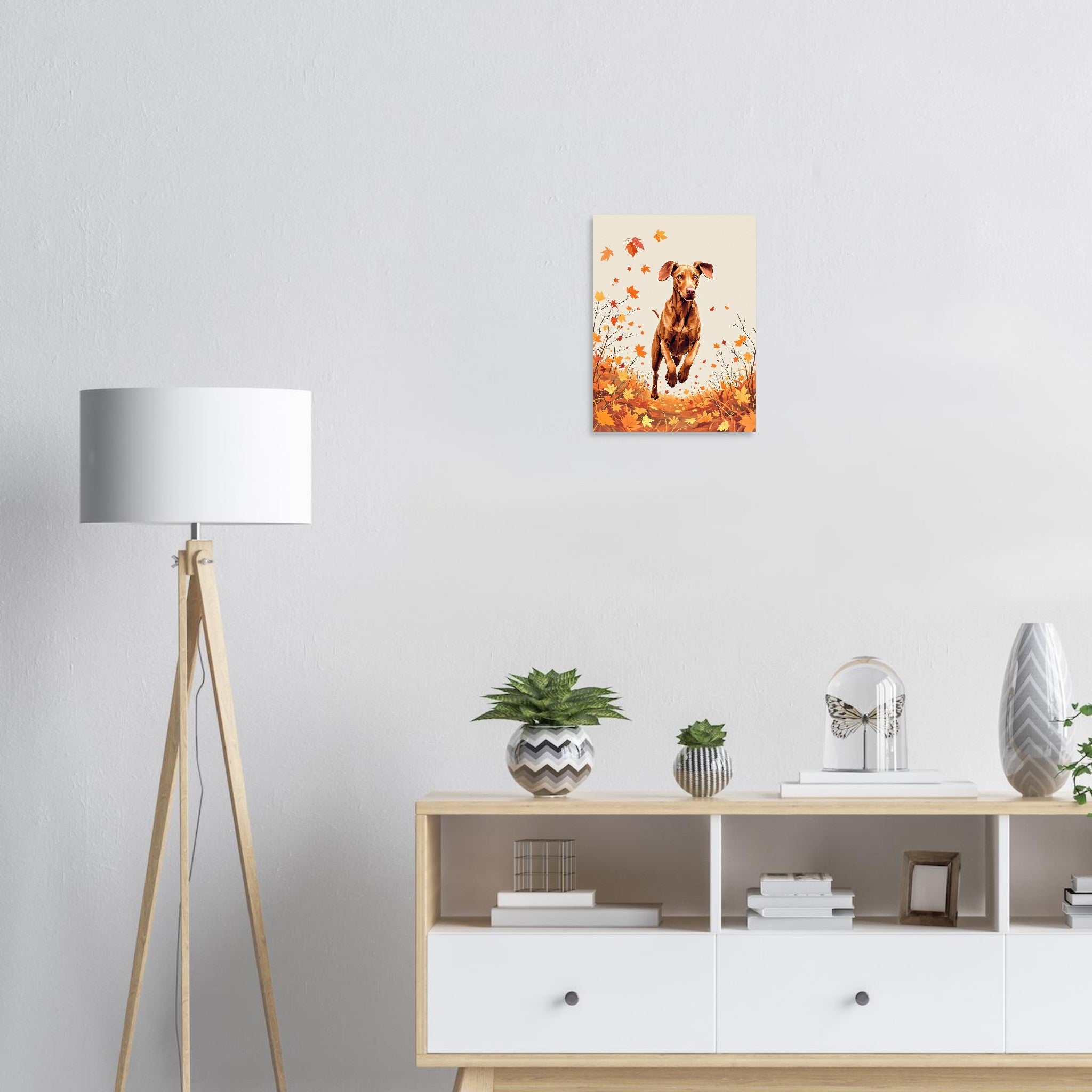 vizsla autumn Art Wall Art UK Art Art Print — Art Print | Wild Thread Co UK
