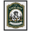 Dog Dad Pub Framed Print Wall Art Ready to Hang UK | Dog Gift - Wild Thread Co