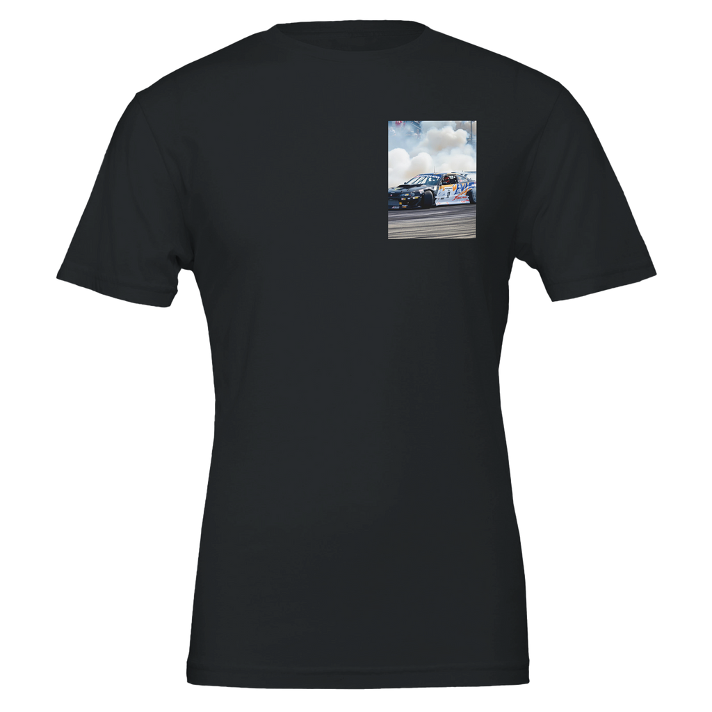 Drift Competition T-Shirt — detail view | Wild Thread Co