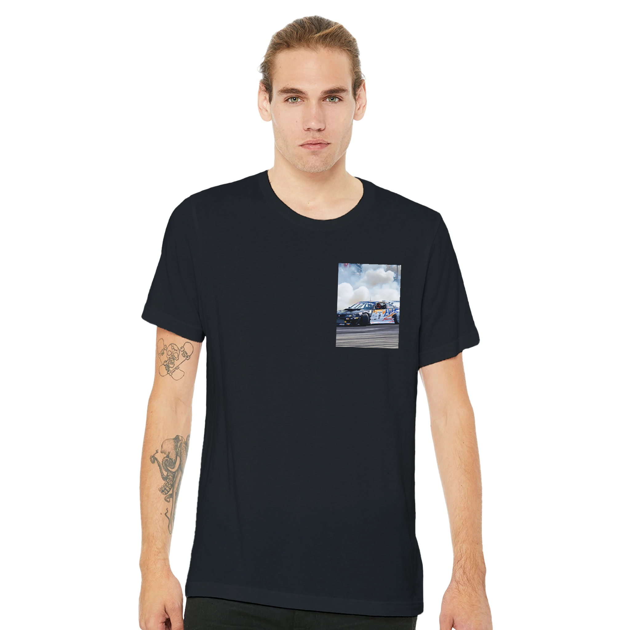 Drift Competition T-Shirt — detail view | Wild Thread Co
