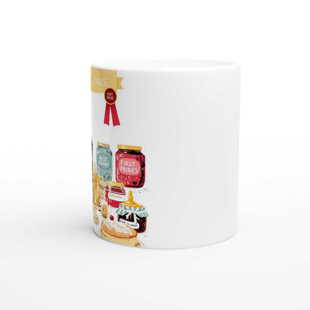 WI Village Show Jam Prize Mug — detail view | Wild Thread Co