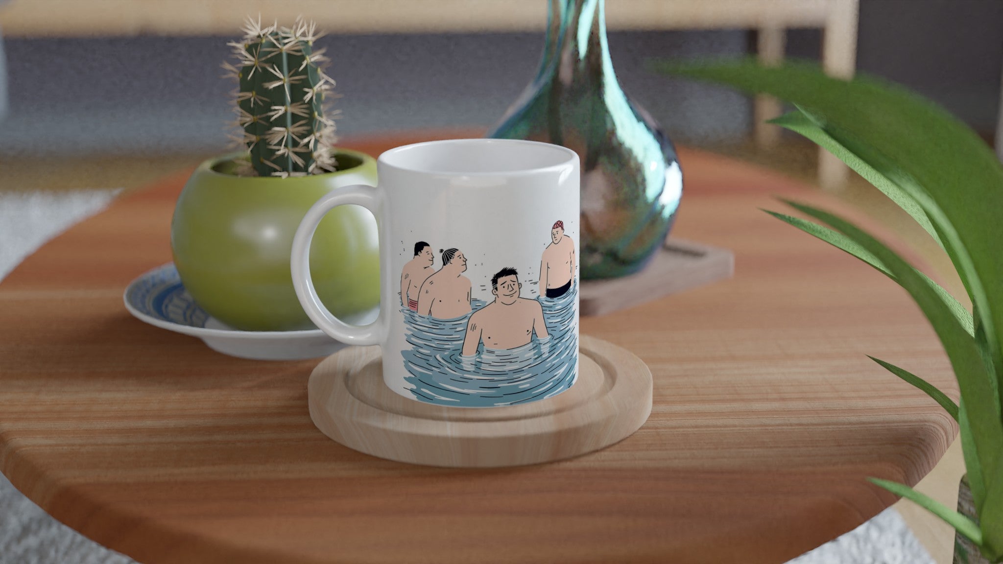 Cold Water Swim Group January Mug Coffee Tea Ceramic 11oz — Mug | Wild Thread Co