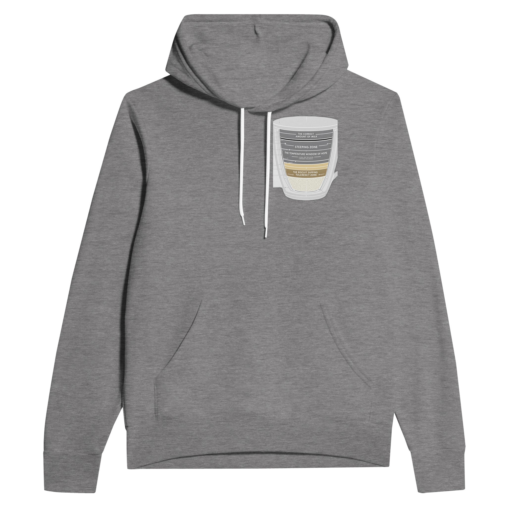 Tea Ceremony Hoodie — detail view | Wild Thread Co