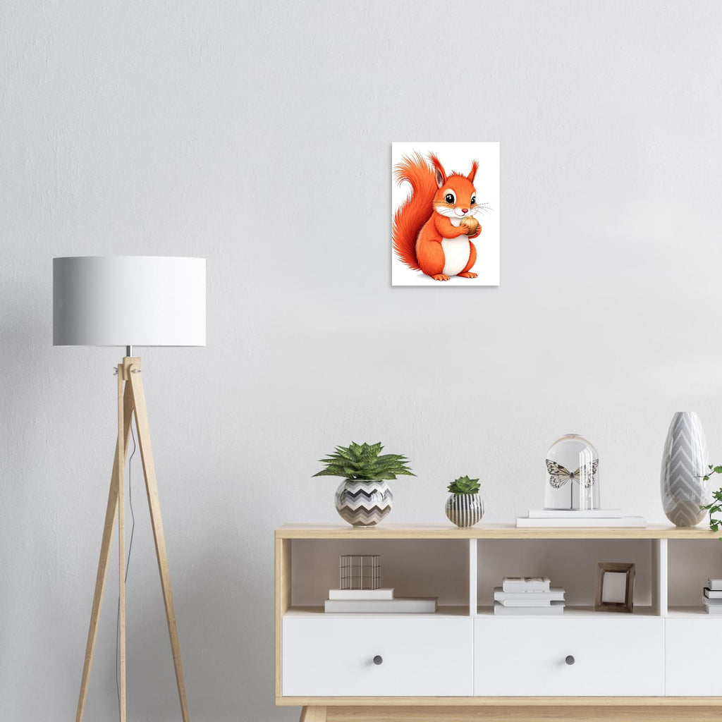 red squirrel Art Print — Art Print | Wild Thread Co UK