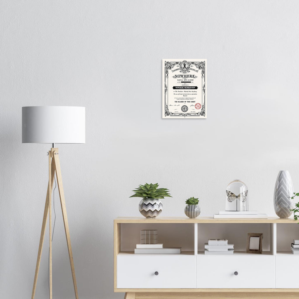 Retro Martial Arts Dojo Art Print — Art Print | Wild Thread Co UK