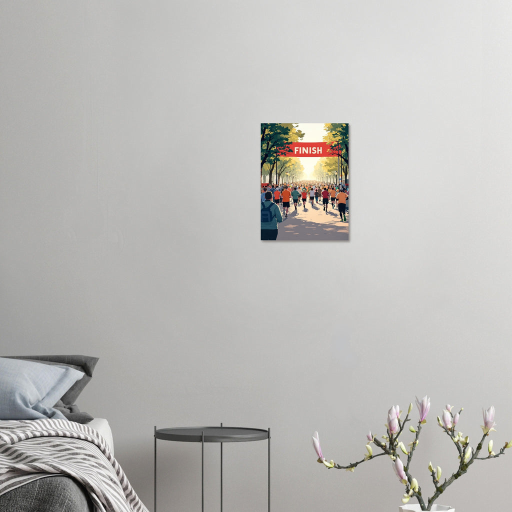 Parkrun Community 5K Art Art Print Art Print — detail view | Wild Thread Co