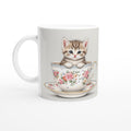Cat And Teacup — Mug | Wild Thread Co UK