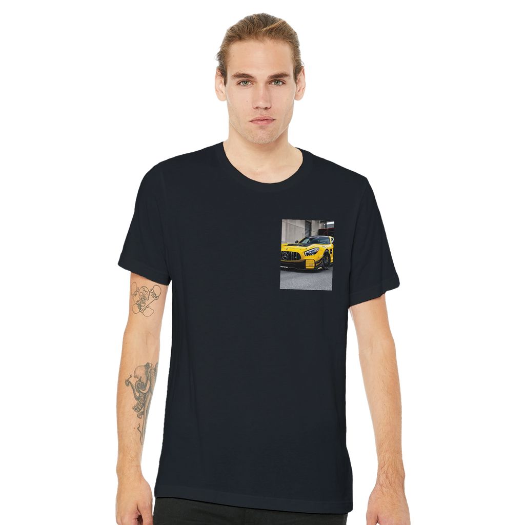 Mercedes Amg Gt Black T-Shirt — detail view | Wild Thread Co