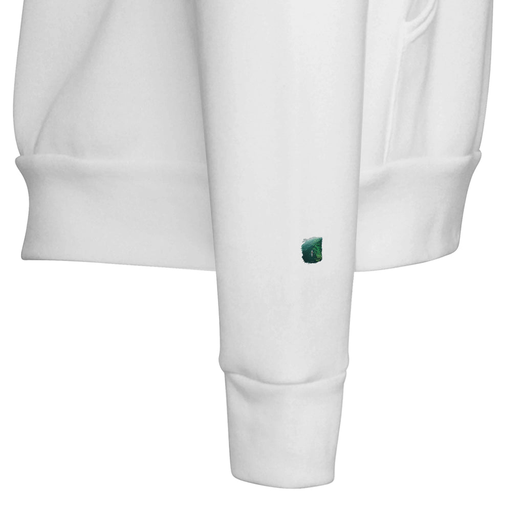 Sea Kayaking Aerial Hoodie — detail view | Wild Thread Co