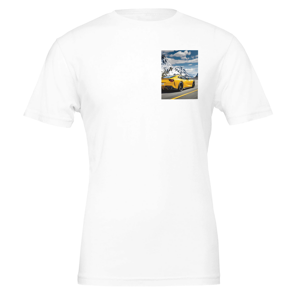 Ferrari 812 Superfast T-Shirt — detail view | Wild Thread Co