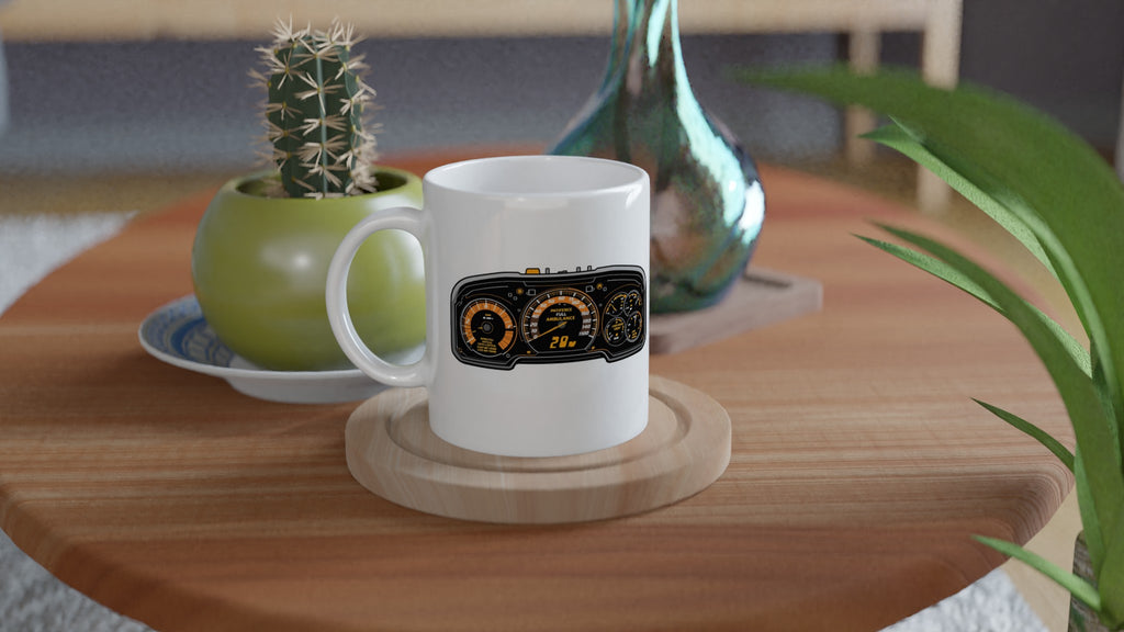 Paramedic Instrument Panel Spoof Mug — detail view | Wild Thread Co