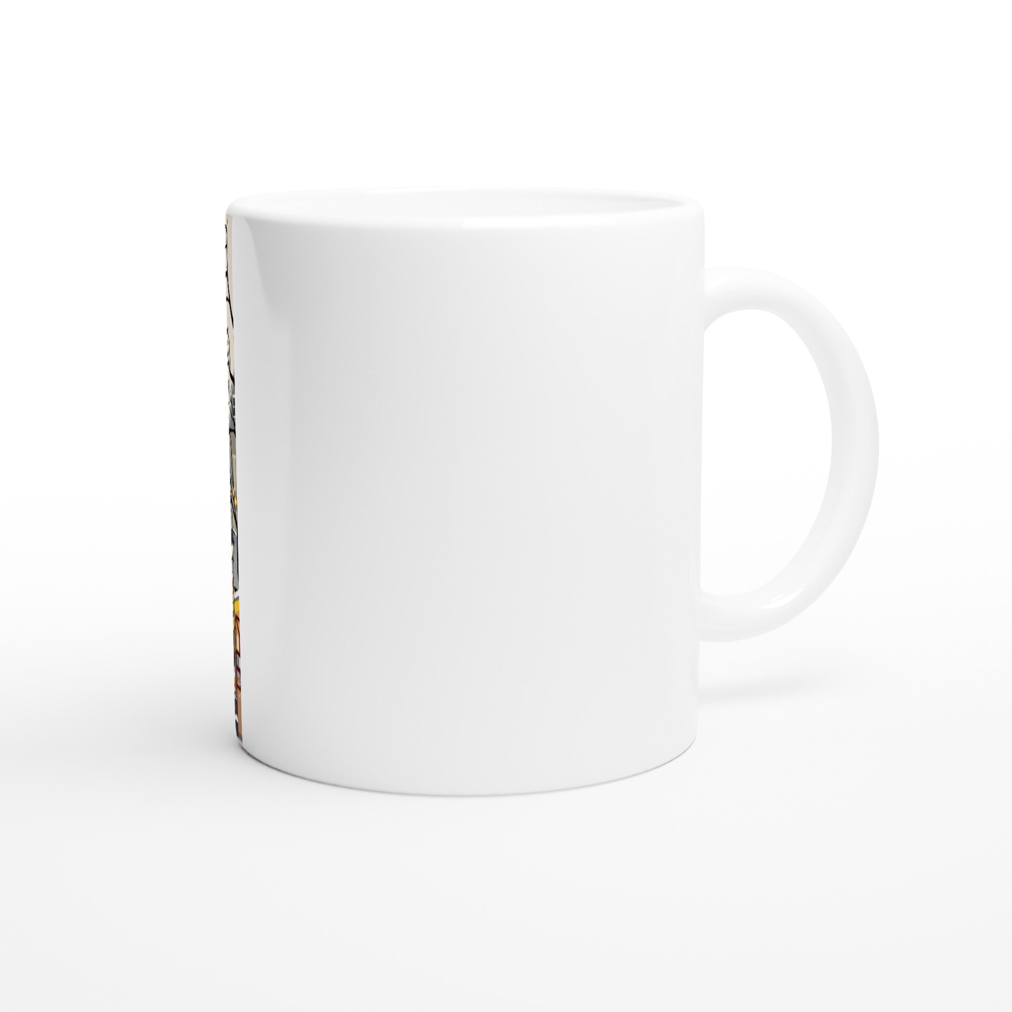 Victorian Christmas Market Mug — detail view | Wild Thread Co