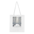 Silver Birch Winter Light Woodland Tote Bag Cotton Shopper UK — Tote Bag | Wild Thread Co UK