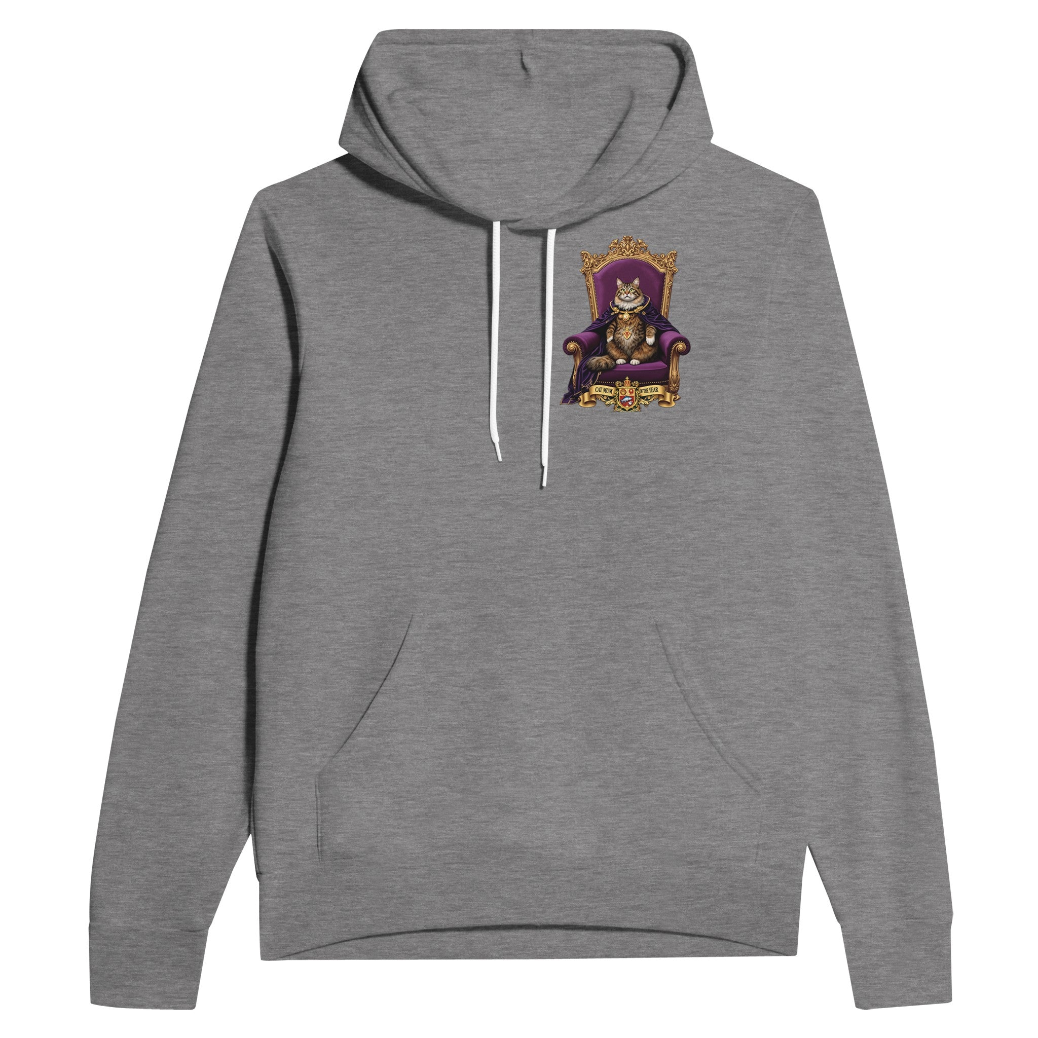 Cat Mum Hoodie — detail view | Wild Thread Co
