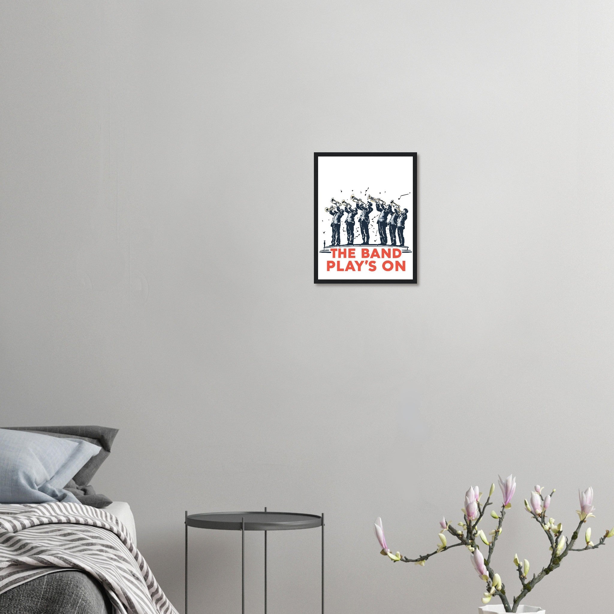 Northern Brass Band Bandstand Framed Print — Framed Art Print | Wild Thread Co