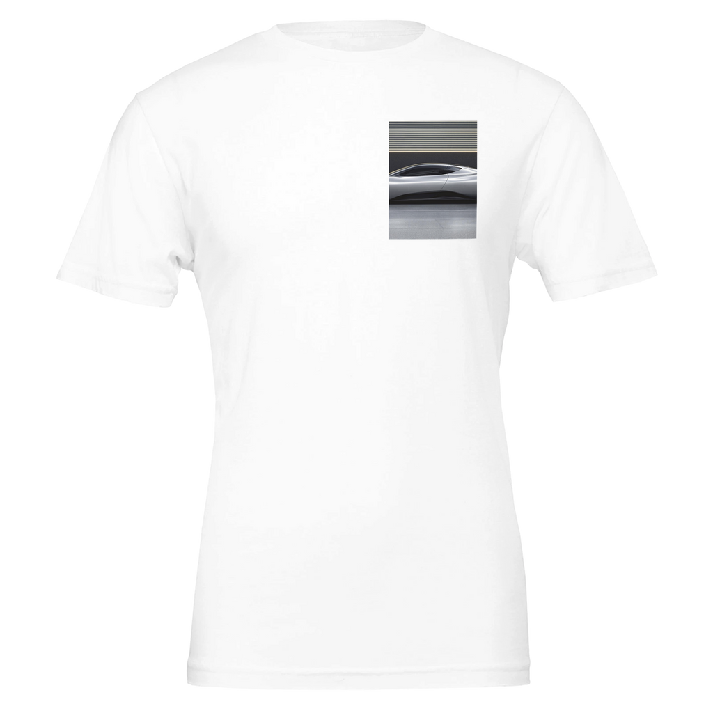 Mclaren Speedtail UK Gift T-Shirt — detail view | Wild Thread Co