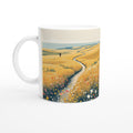 Chalk Downland South Downs Walker Mug Coffee Tea Ceramic 11oz — Mug | Wild Thread Co