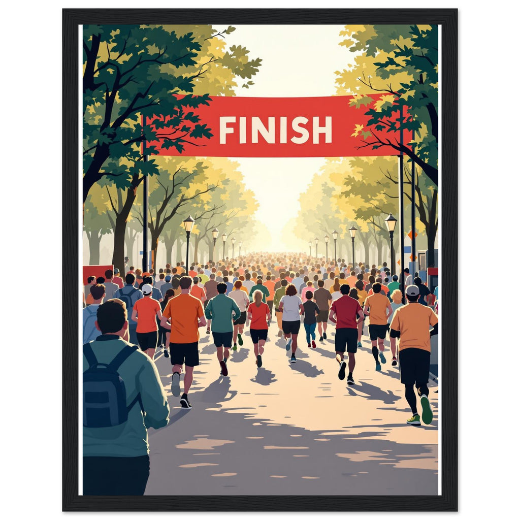 Parkrun Saturday Community 5k — Framed Art Print | Wild Thread Co UK