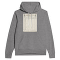 Edwardian Cricket Scorecard Navy Hoodie | English Cricket Gift Hoodie - Wild Thread Co