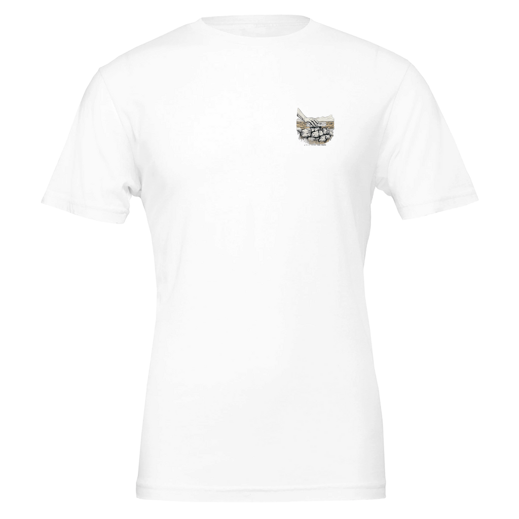 Dry Stone Walling T-Shirt — detail view | Wild Thread Co