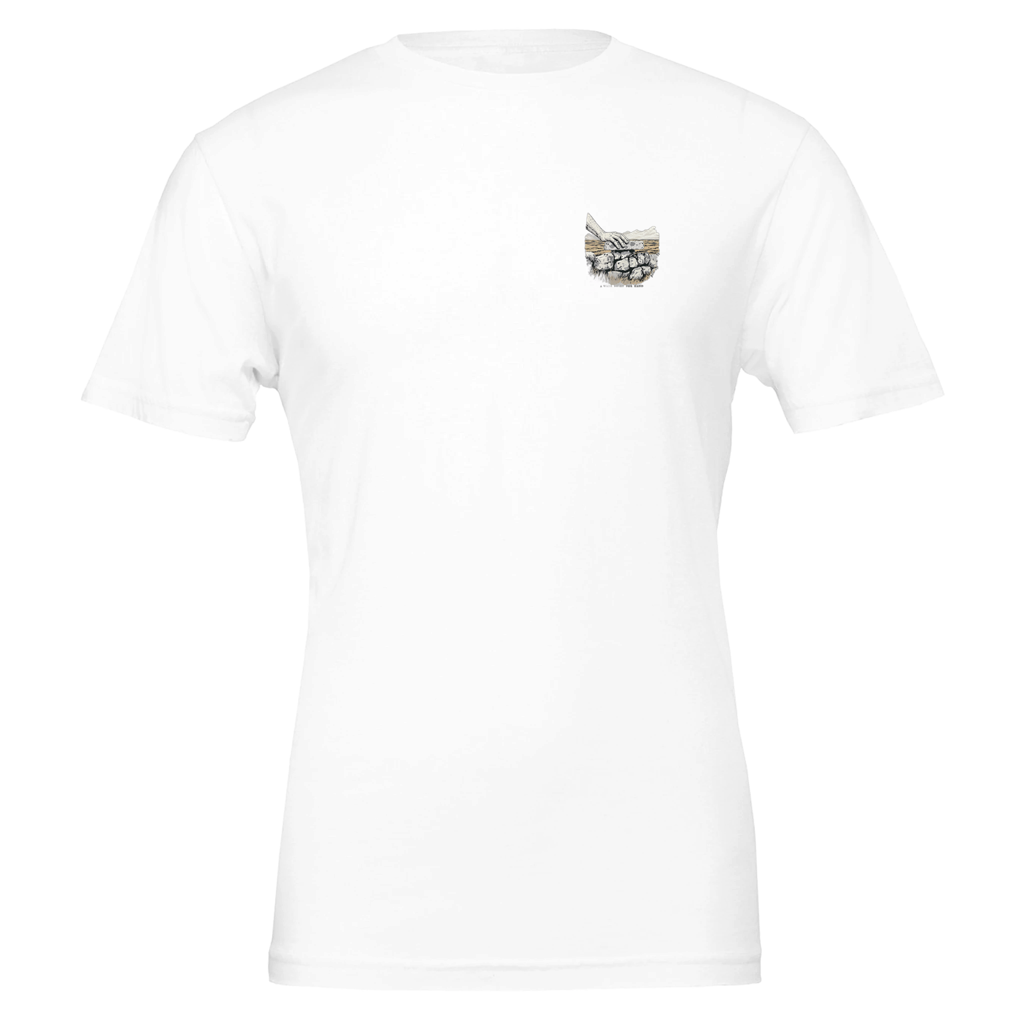 Dry Stone Walling T-Shirt — detail view | Wild Thread Co