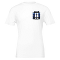 Dodge Viper Gts Blue White Stripes T-Shirt — detail view | Wild Thread Co