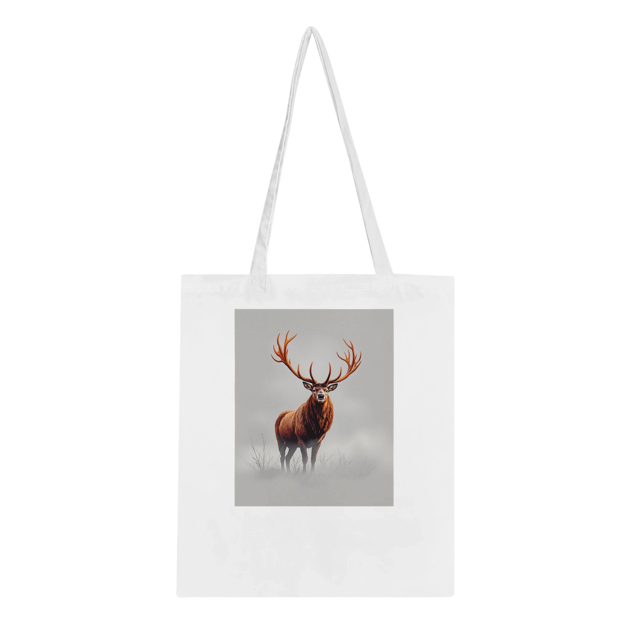 Deer Stag Antlers Tote Bag Cotton Shopper UK — Tote Bag | Wild Thread Co