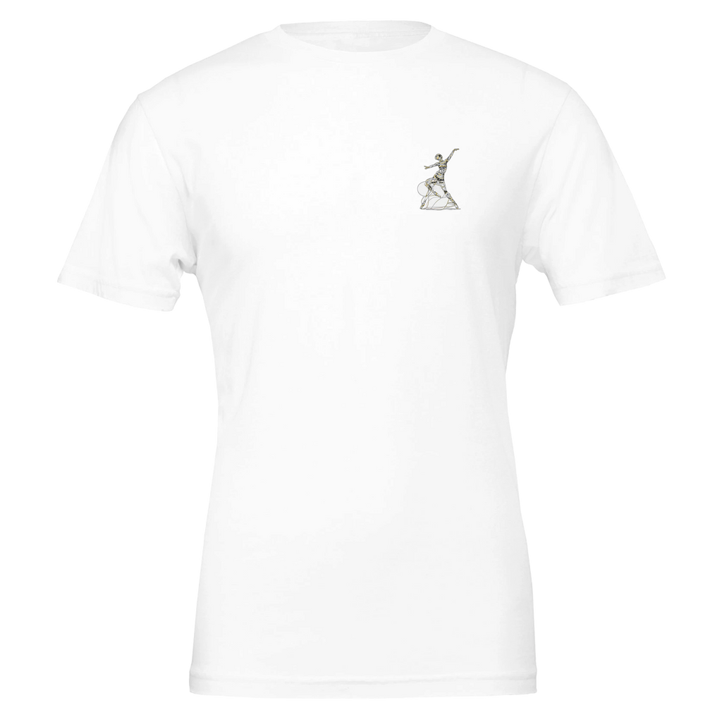 Cassette Tape Dancer T-Shirt — detail view | Wild Thread Co
