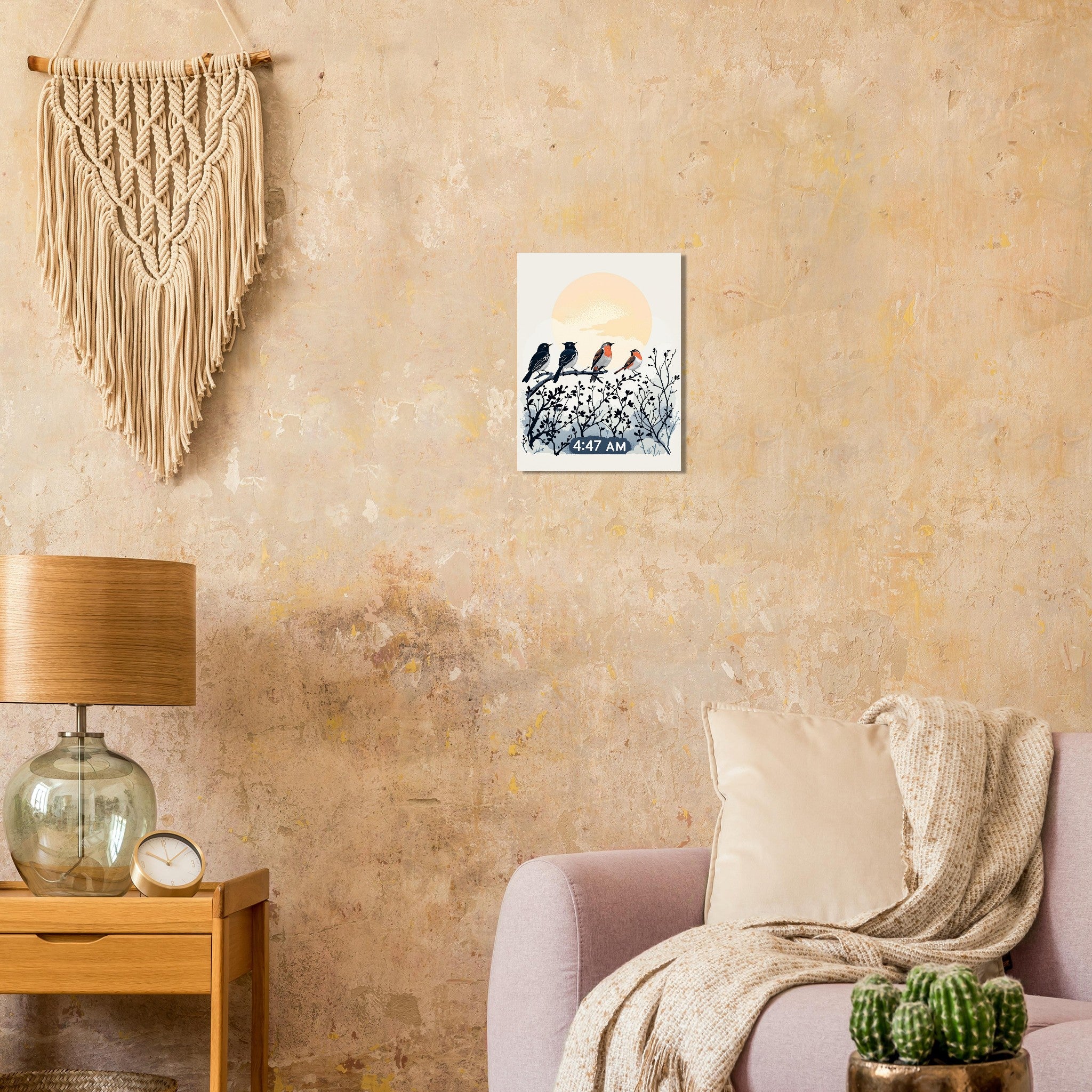 Dawn Chorus Bird Lover Gift Art Print Poster Wall Art UK — Art Print | Wild Thread Co