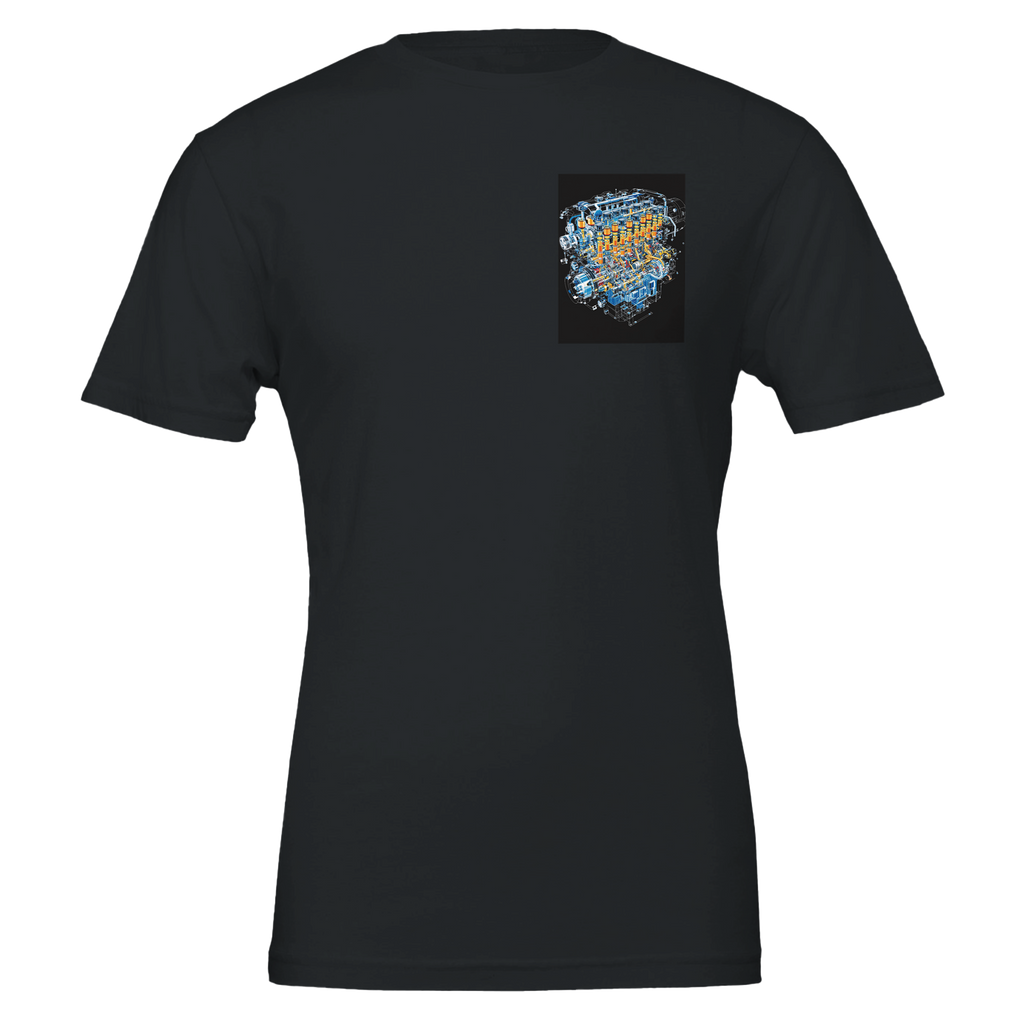 Engine V12 Cutaway — T-Shirt | Wild Thread Co UK