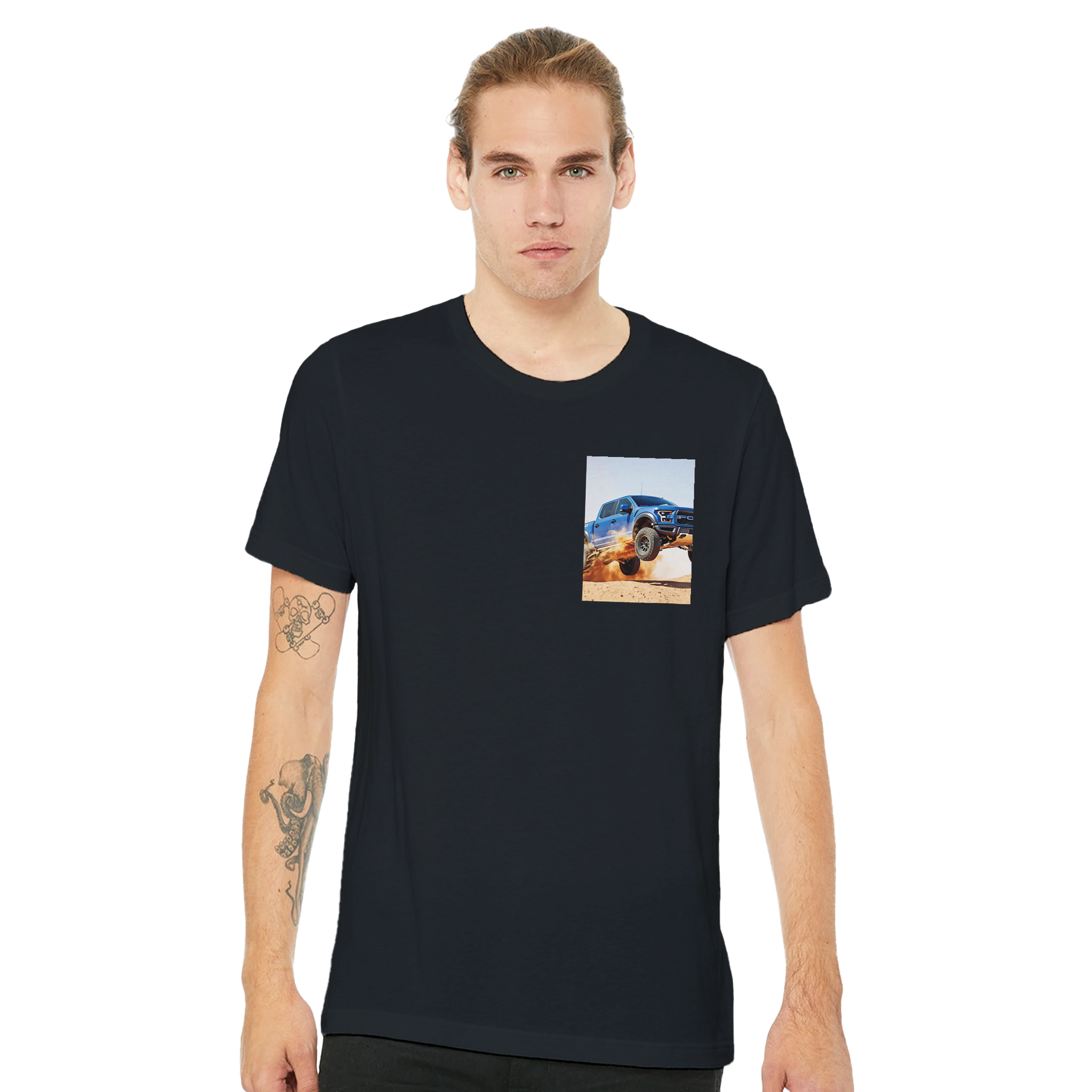 Ford F150 Raptor T-Shirt — detail view | Wild Thread Co