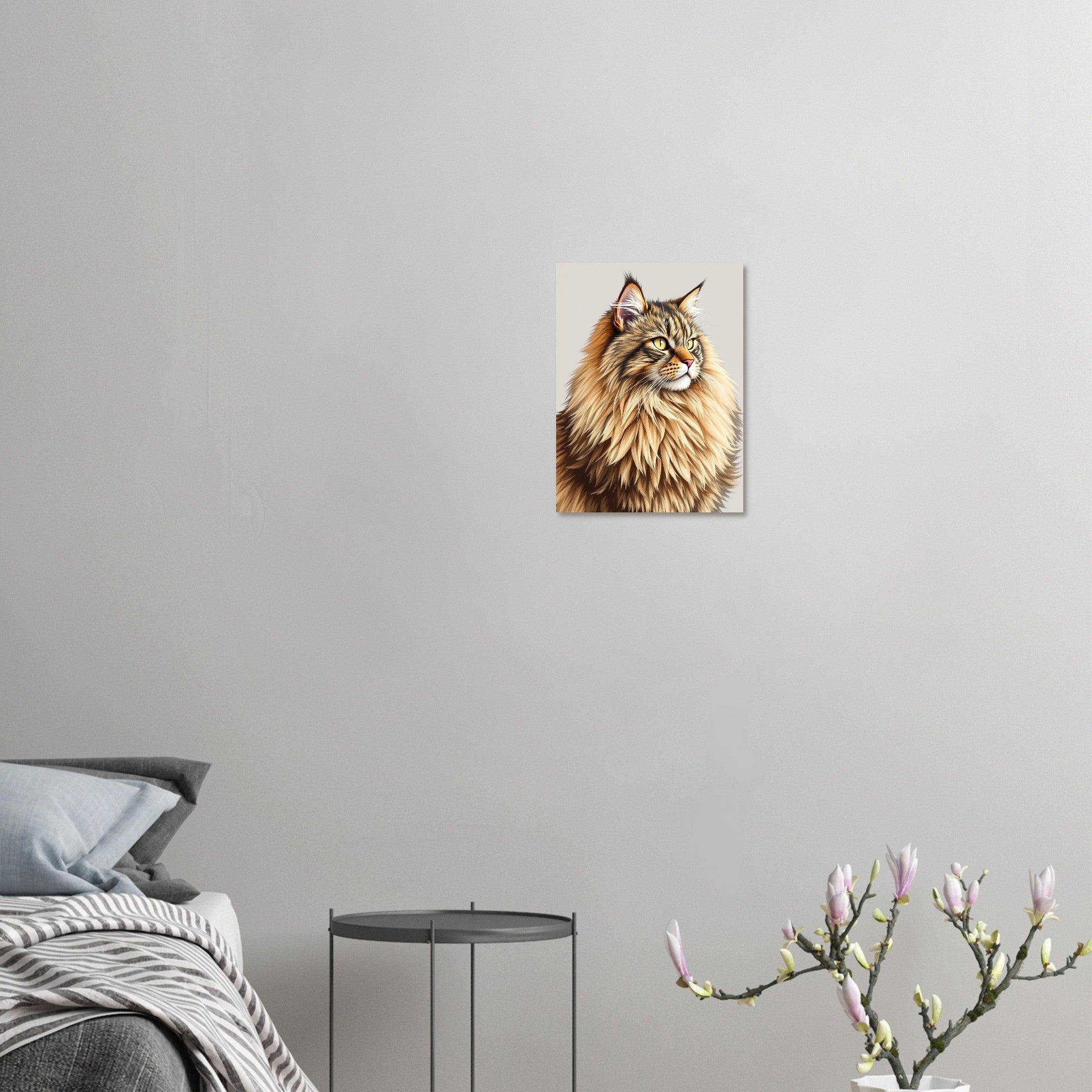 Maine Coon Majestic Art Print Art Print — detail view | Wild Thread Co