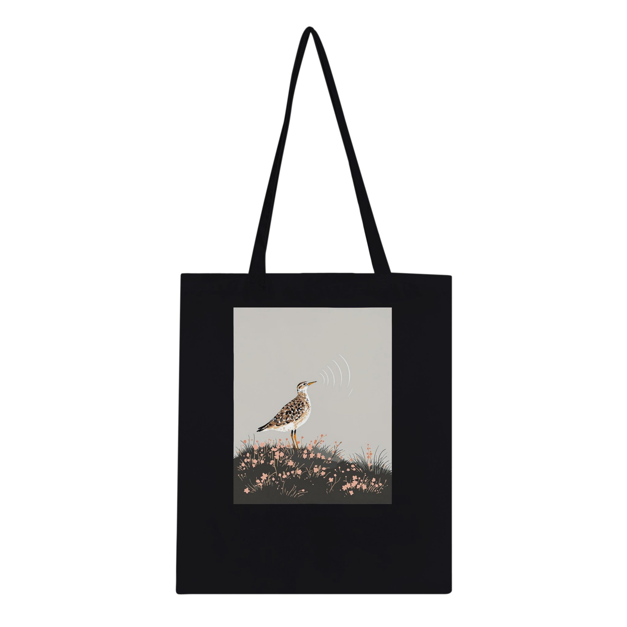 Curlew Calling Moorland Tote Bag Cotton Shopper UK — Tote Bag | Wild Thread Co