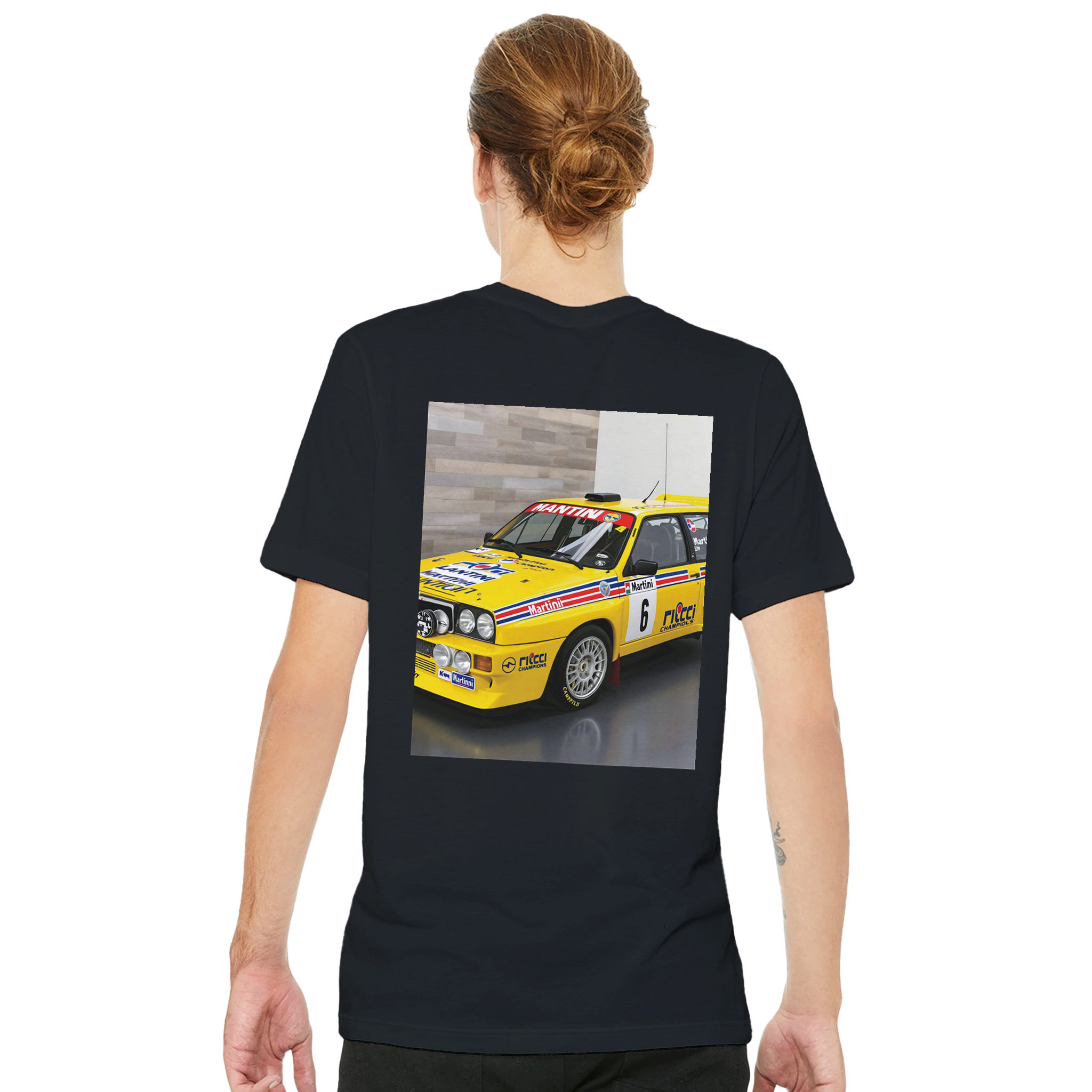 Lancia Delta Integrale T-Shirt — detail view | Wild Thread Co